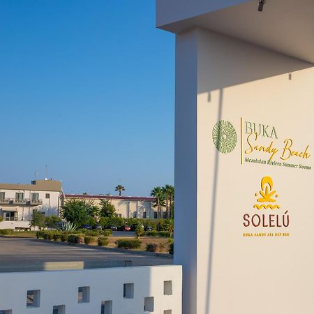 Buka Sandy Beach Messíni Exterior photo
